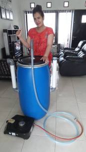 limbah tahu jadi gas